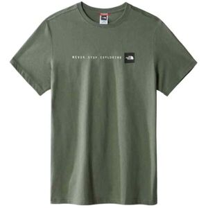 The North Face NEVER STOP EXPLORING M Pánské triko s krátkým rukávem, zelená, veľkosť L