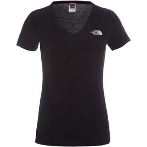The North Face S/S SIMPLE DOM TEE černá XL - Dámské tričko