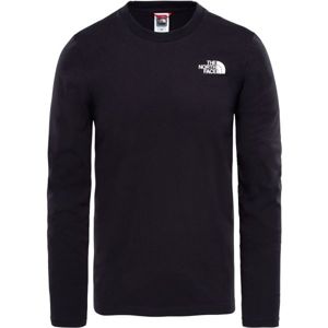 The North Face L/S EASY TEE černá XL - Pánské tričko