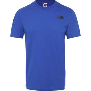 The North Face S/S RED BOX TEE modrá S - Pánské tričko