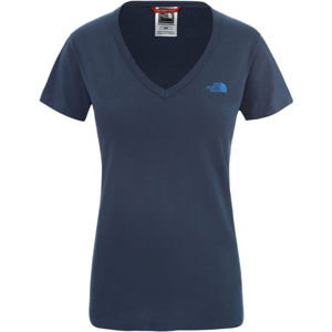 The North Face SIMPLE DOM TEE tmavě modrá XL - Dámské tričko