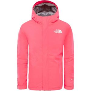 The North Face YOUTH SNOW QUEST JACKET růžová XL - Dětská zateplená bunda