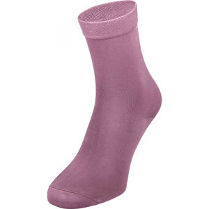 Tommy Hilfiger WOMEN SOCK 1P HEEL STRIPE fialová 35-38 - Dámské ponožky