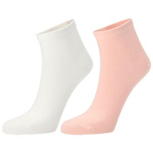 Tommy Hilfiger CASUAL SHORT 2P Dámské ponožky, růžová, velikost 39-42