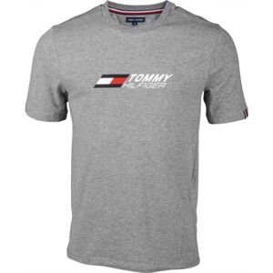 Tommy Hilfiger Pánské tričko Pánské tričko, červená, velikost S