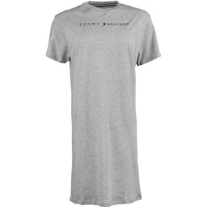 Tommy Hilfiger RN DRESS HALF SLEEVE šedá L - Dámské prodloužené tričko
