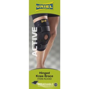Uriel AC43D černá  - Bandáž kolene s kloubovou výztuhou