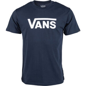 Vans MN VANS CLASSIC Pánské tričko, Tmavě modrá,Bílá, velikost XS
