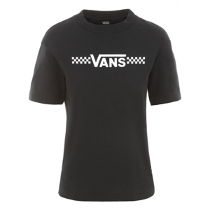 Vans WM FUNNIER TIMES BOXY černá XS - Dámské tričko