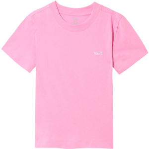 Vans WM JUNIOR V BOXY růžová S - Dámské tričko