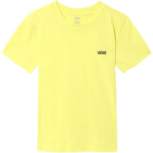 Vans WM JUNIOR V BOXY Dámské tričko, Žlutá,Černá, velikost S