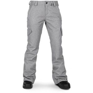 Volcom BRIDGER INS PANT Dámské kalhoty, šedá, velikost L