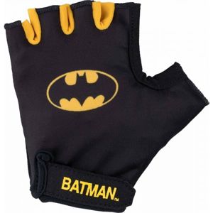 Warner Bros BATMAN černá 4 - Dětské cyklistické rukavice