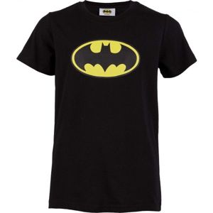 Warner Bros BTMN Chlapecké triko, Černá,Žlutá, velikost