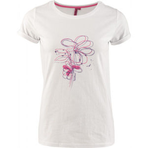 Willard ABIOLA Dámské triko, Bílá,Růžová, velikost XL