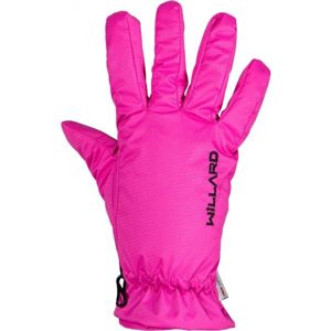 Willard PRUE růžová L - Dámské lyžařské rukavice