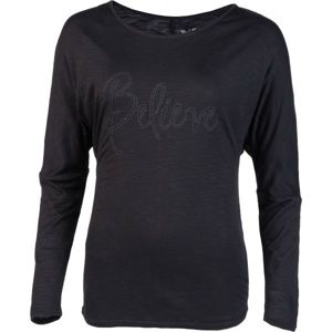 Willard ROLLA černá XL - Dámské triko s dlouhým rukávem