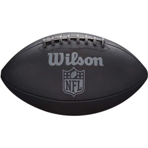 Wilson NFL JET BLACK JR Juniorský míč na americký fotbal, černá, velikost UNI