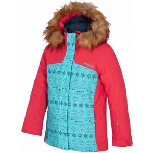 Ziener ASINA RED - Dívčí lyžařská bunda