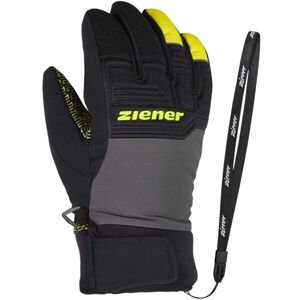 Ziener LANUS AS  PR JR Dětské lyžařské rukavice, černá, velikost 6.5